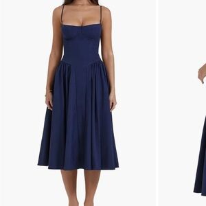 House of CB Midnight Blue Midi Dress